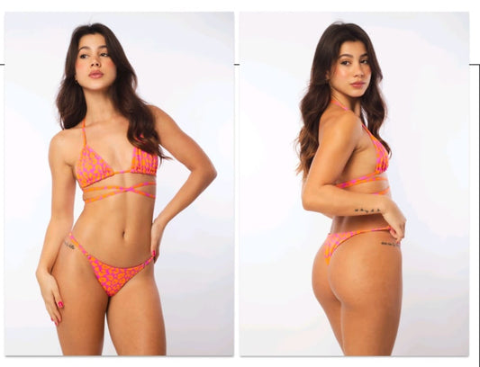 Bikini Leopardo Pink